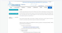 Desktop Screenshot of anamed.it