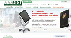 Desktop Screenshot of anamed.hu