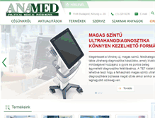 Tablet Screenshot of anamed.hu